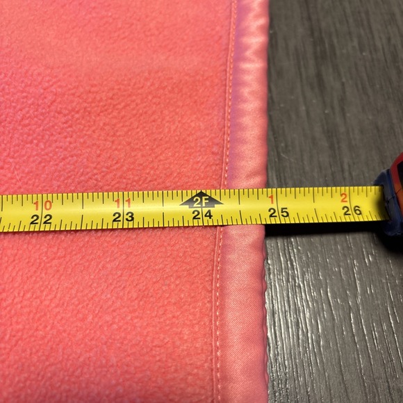 New York Jeans Women`s Coral Pink Fleece 1/4 Zip Sweatshirt Zip Pockets‎  Sz M - Picture 5 of 5